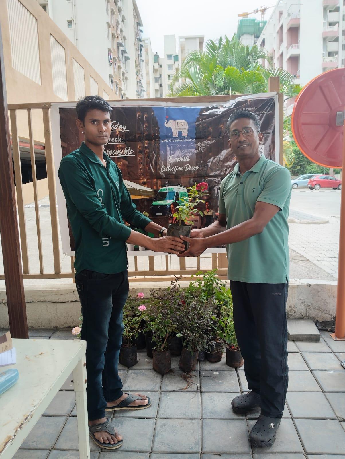 Sai Tirupati Greens Society E waste Drive - Gallery Image 1