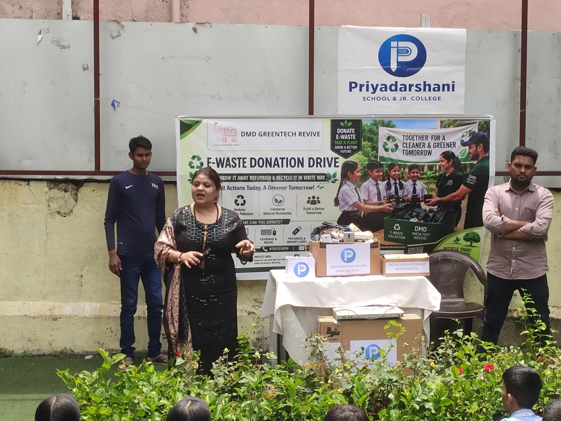 Priyadarshani School โ E-Waste Awareness & Collection Drive - Gallery Image 12