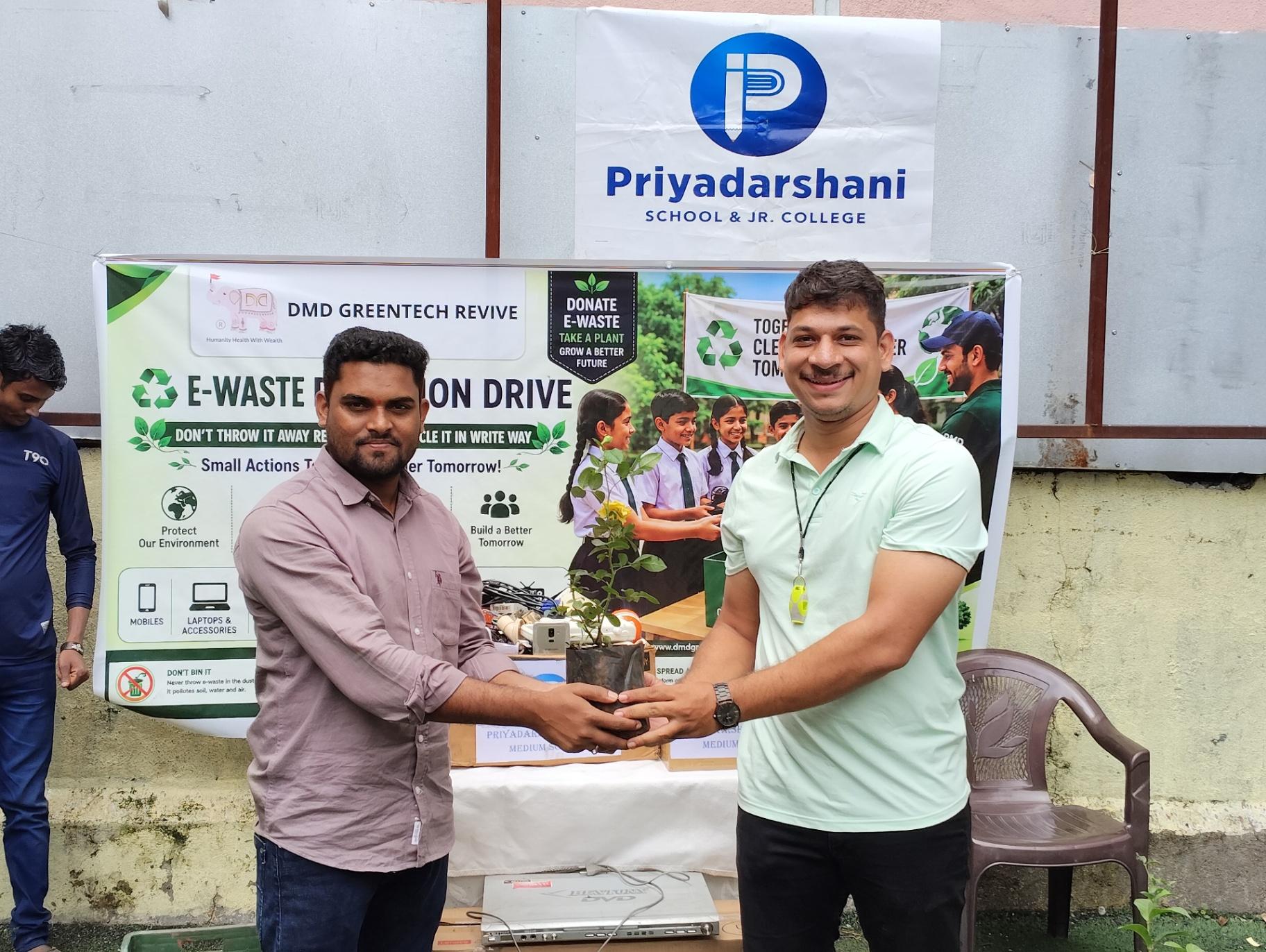 Priyadarshani School โ E-Waste Awareness & Collection Drive - Gallery Image 21