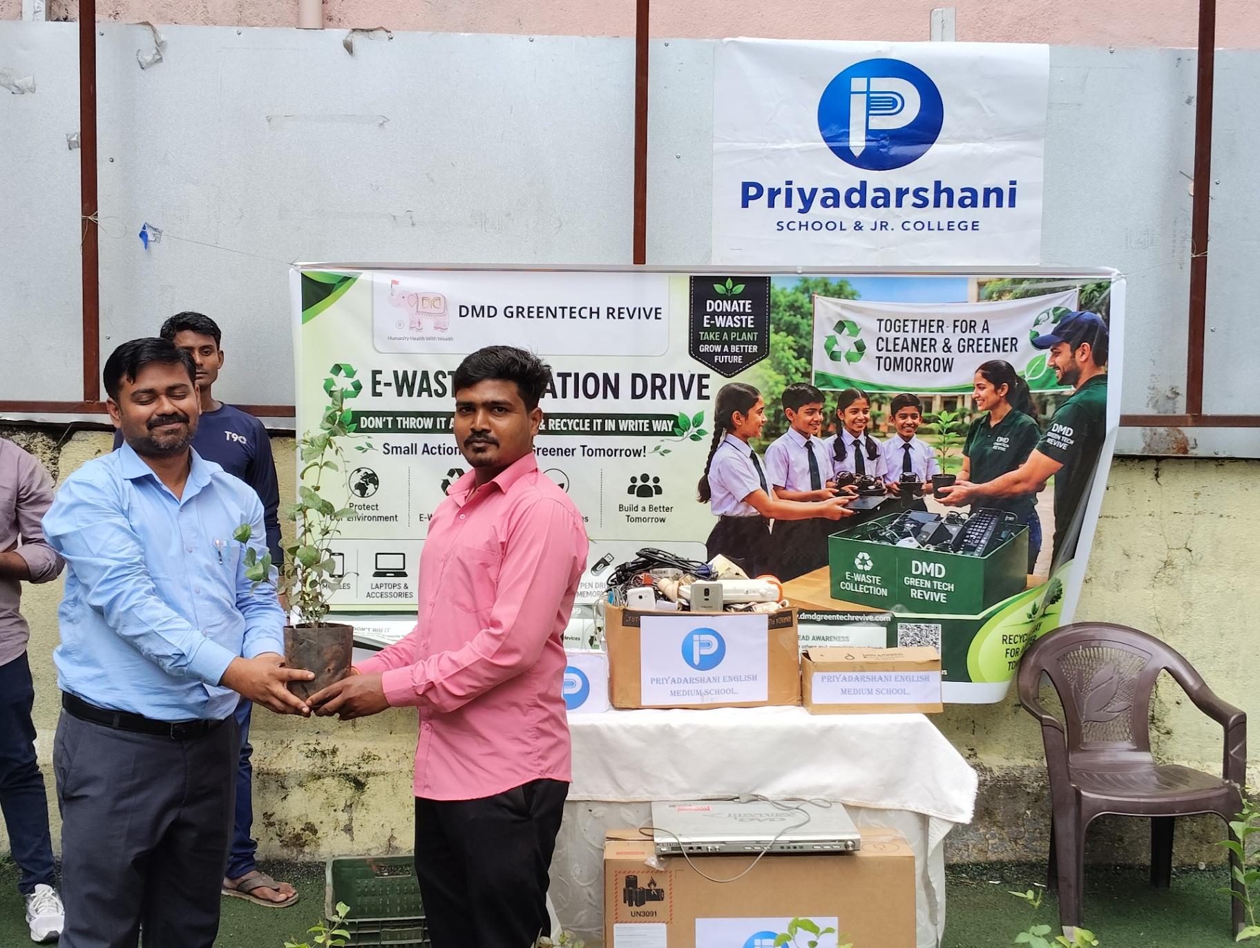 Priyadarshani School โ E-Waste Awareness & Collection Drive - Gallery Image 20