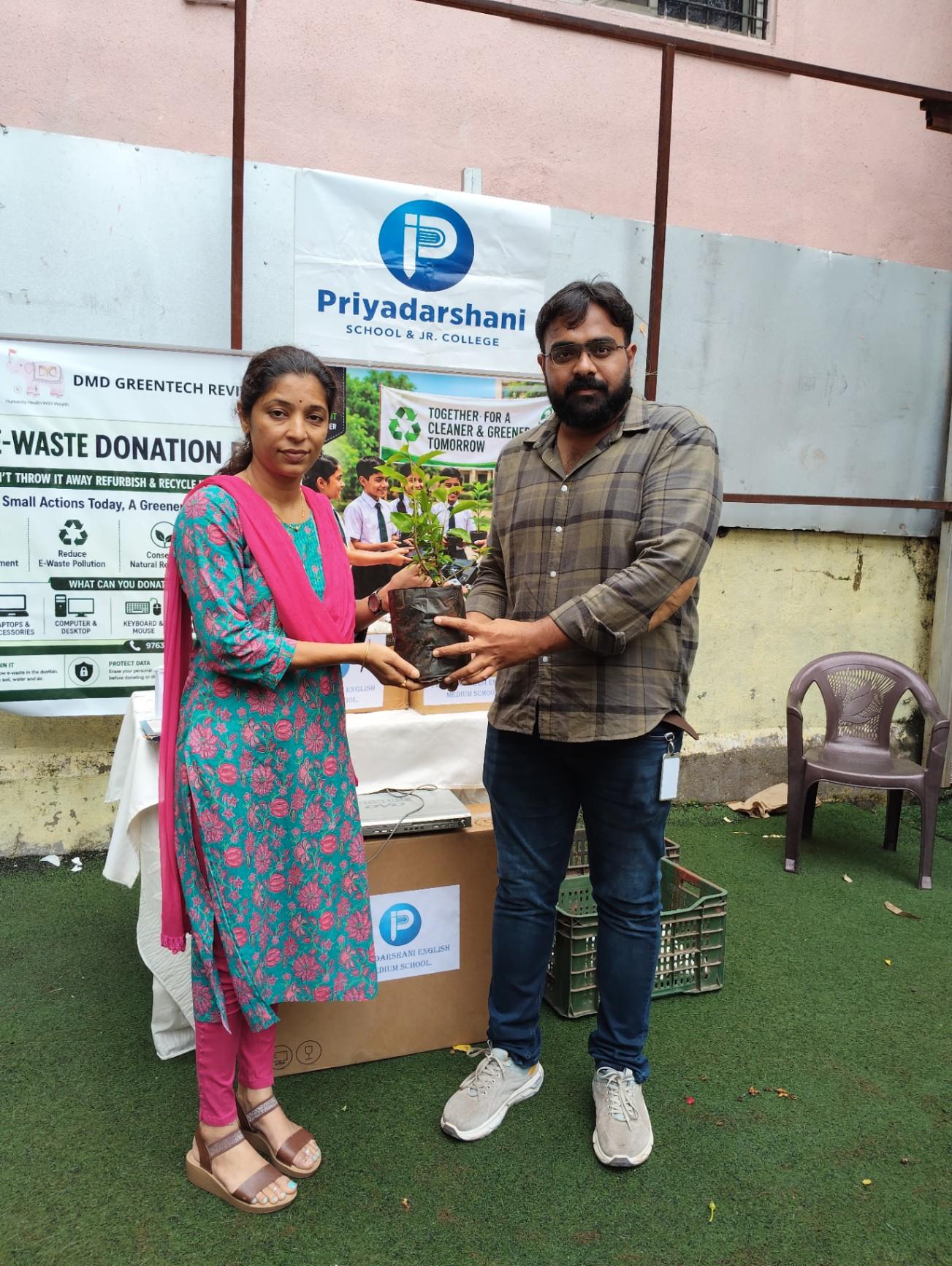 Priyadarshani School โ E-Waste Awareness & Collection Drive - Gallery Image 39