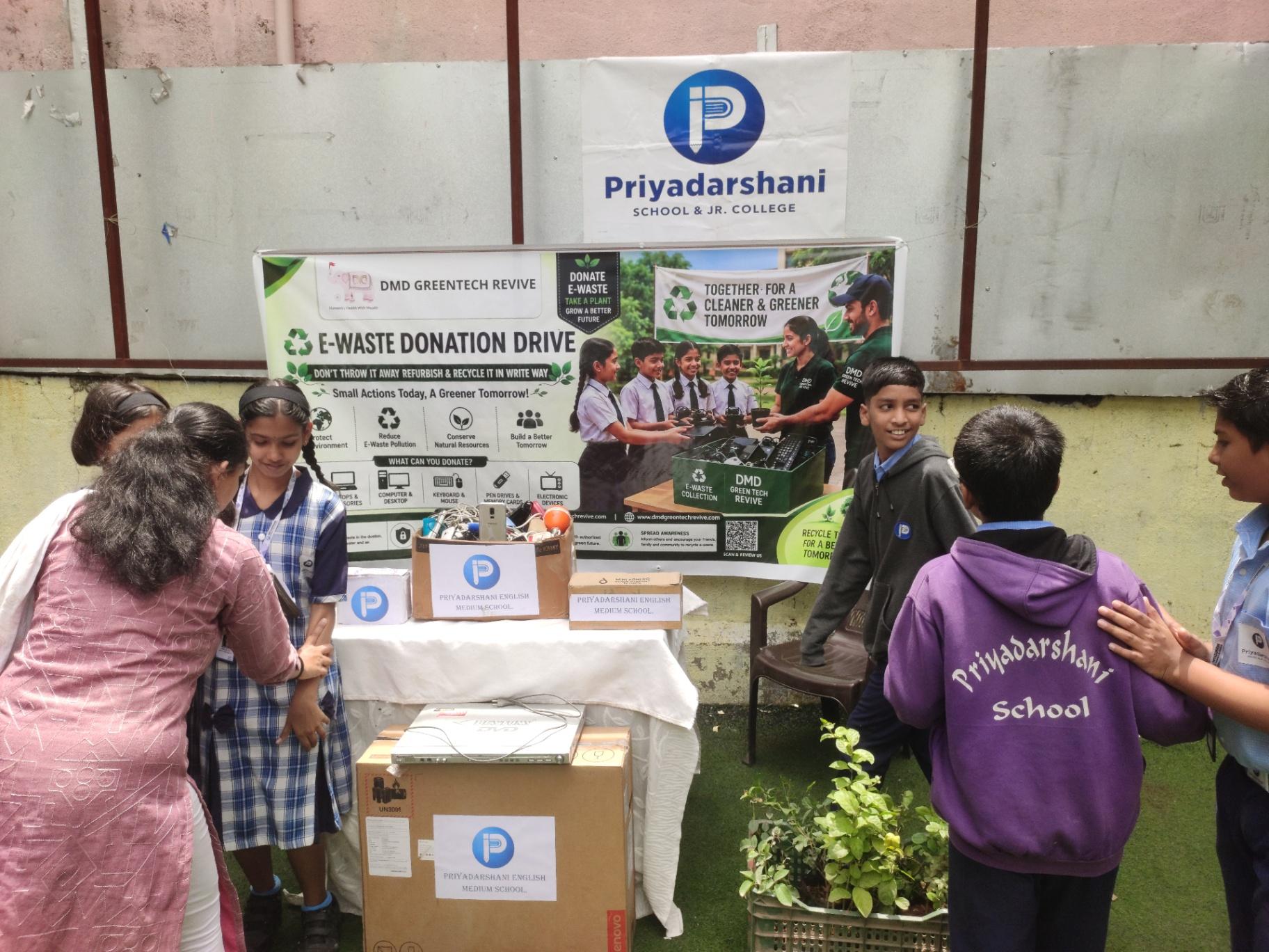 Priyadarshani School โ E-Waste Awareness & Collection Drive - Gallery Image 7